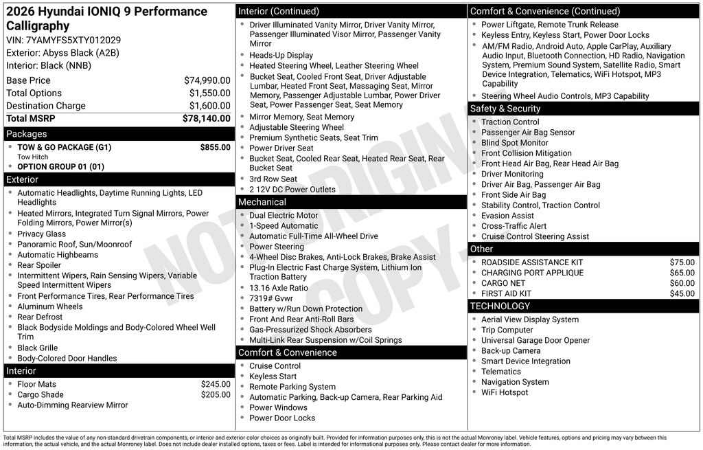 hyundai ioniq 9 2026 7YAMYFS5XTY012029 image hyundai ioniq 9 2026 7YAMYFS5XTY012029 image